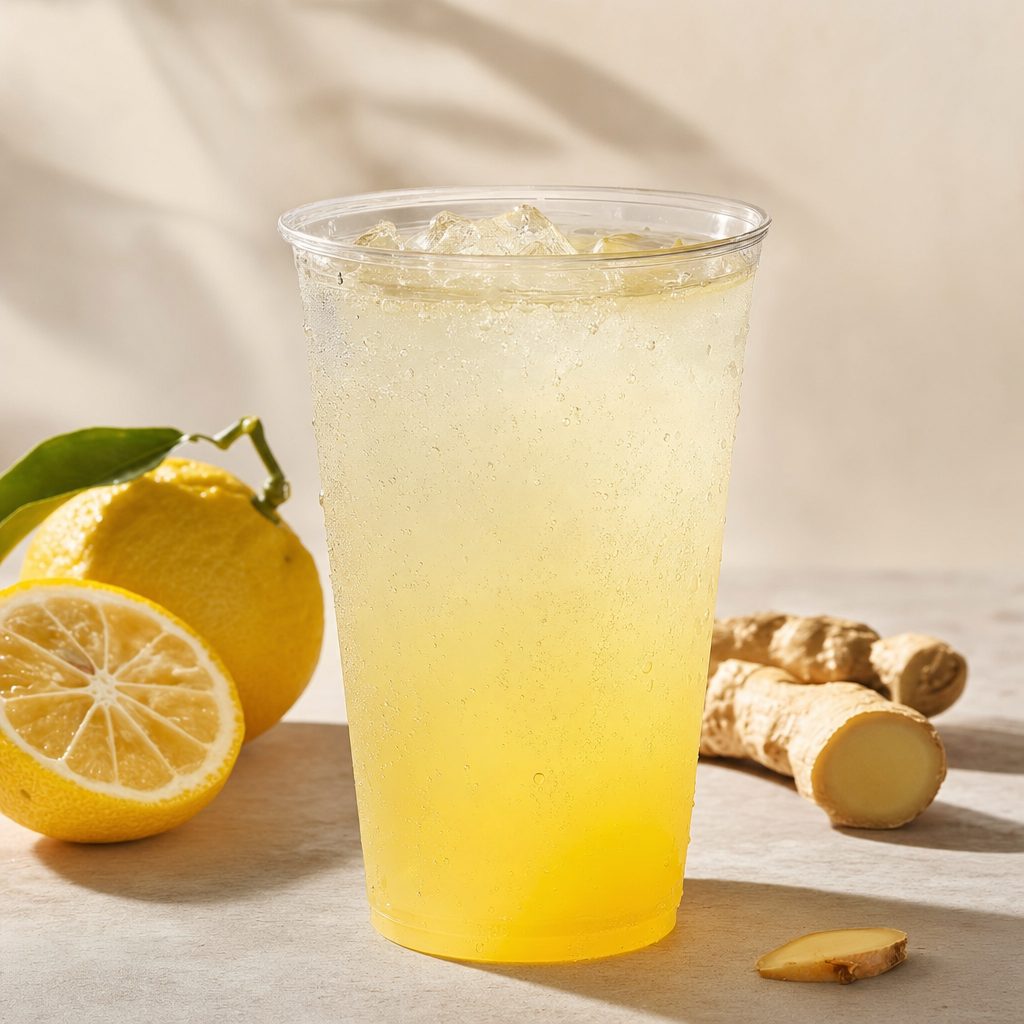 Yuzu Ginger Sparkler